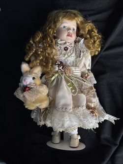 Vintage Porcelain Doll