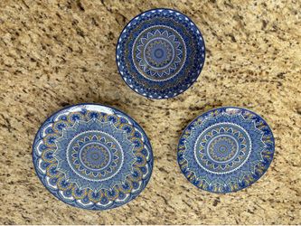 Vancasso Mandala Plates and Bowls