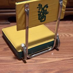 Vtg Oregon Ducks NCAA 1970's-80's Stadium Bleacher Seat Donald Logo 
