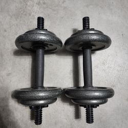Adjustable Dumbbell Set 40 Pounds