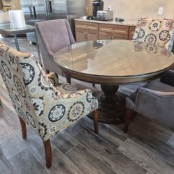 Solid Wood Dining Table And/or Great Chairs