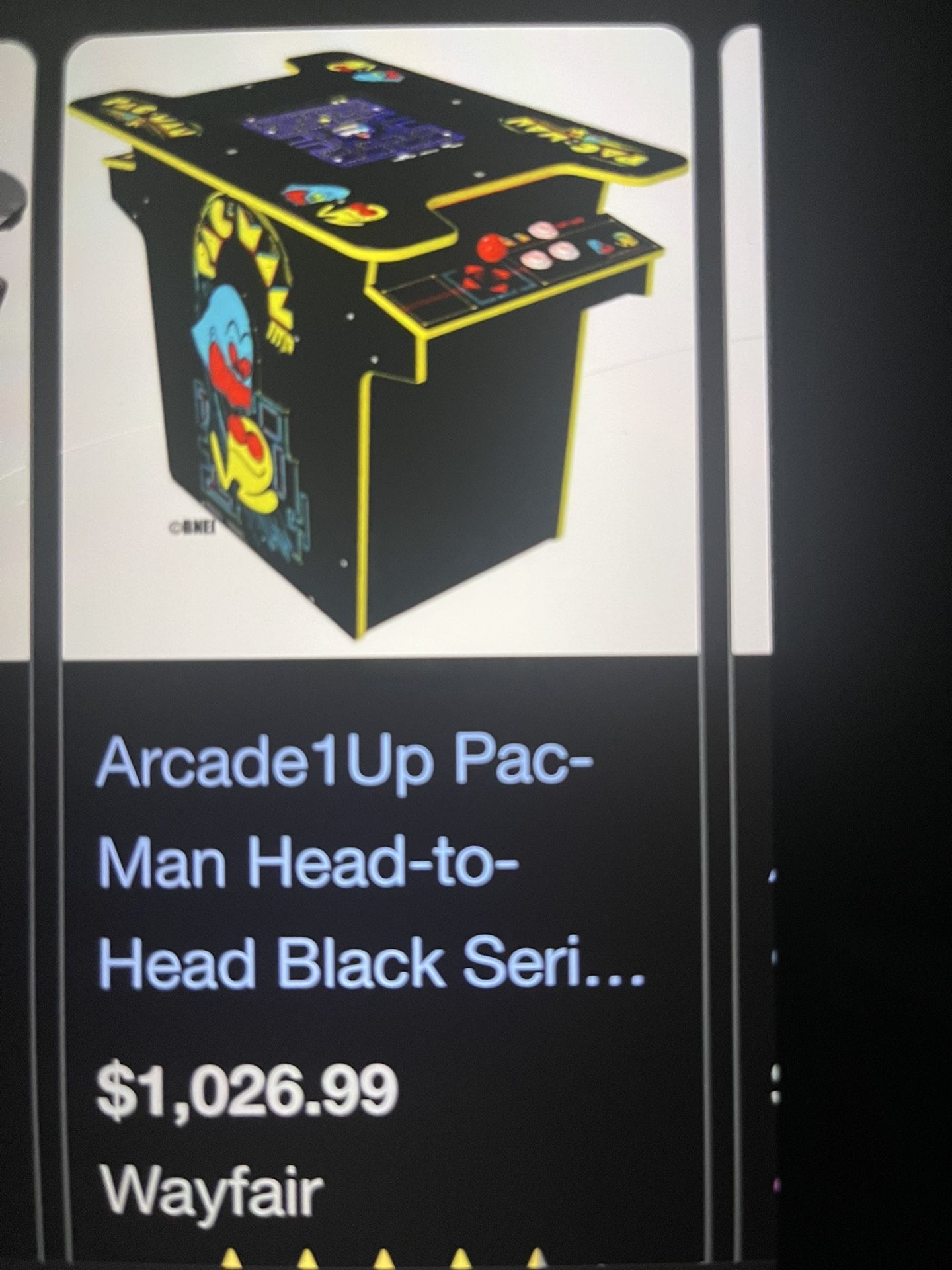 Arcade Pqcman Small