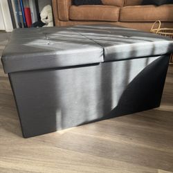 Black Ottoman 