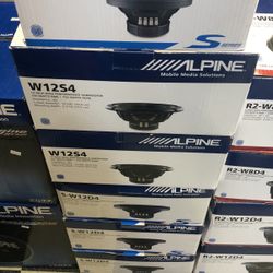 Alpine 12 Inch Subwoofer On Sale Today For 69.99