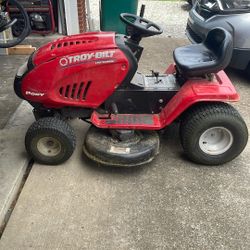 Troy Built Riding Lawnmower.  