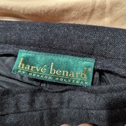 Harve Benard Black Pencil Skirt