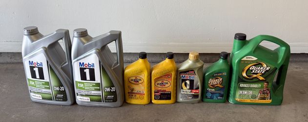 Motor Oil Assorted Lot