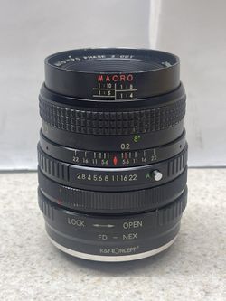 Macro 28 Mm Auto And W/ Xtensor K&f Concept Great Condition Working Perfect 