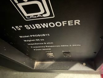 Prosub 15 Mr dj