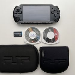 Sony PSP 3000 Handheld System Silver w/ Charger For Sale