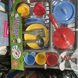 Dish Rack Play Set $10