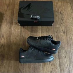 Air Force 1 Supreme Black