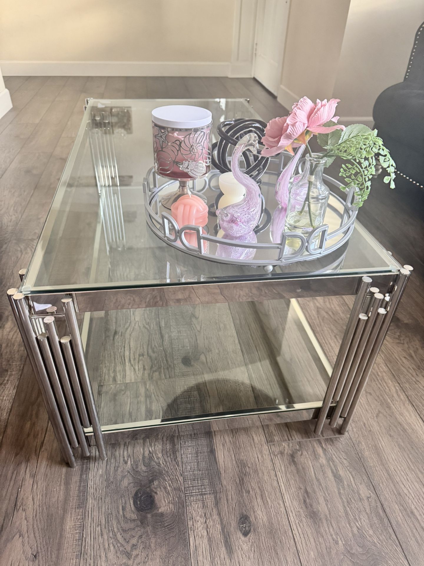 Coffee Table With End Table