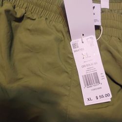 Brand New 3 Shorts  Adidas Green Size Xl .,Adidas Pink Size Xl.,Reebok Gray Size 2xl