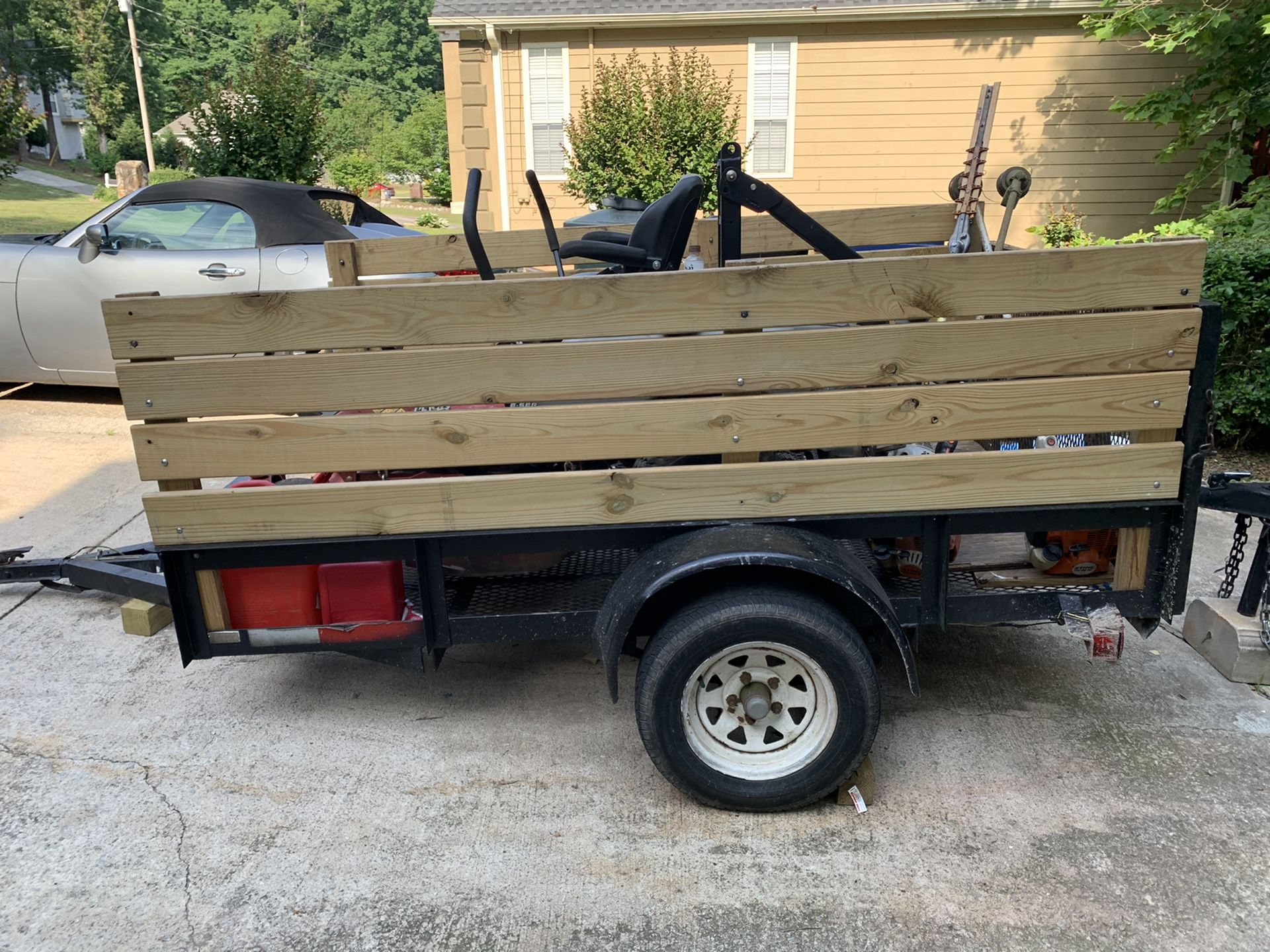 5x8 utility trailer $550