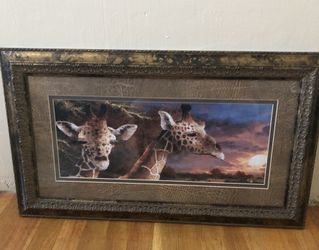 Giraffe picture frame