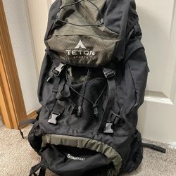 Teton Sports Scout 3400 Olive Green 55L Backpack