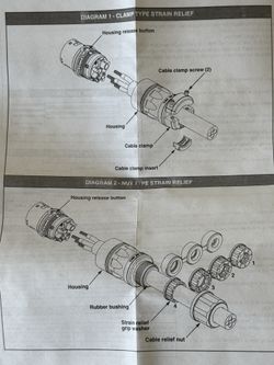 50A locking plugs and connectors