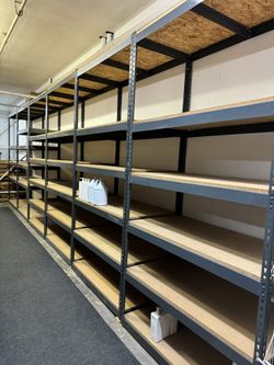 Adjustable Shelving for Warehouse / Garage
