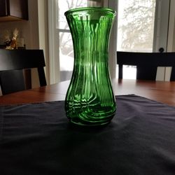 Hoosier Green Glass Vase