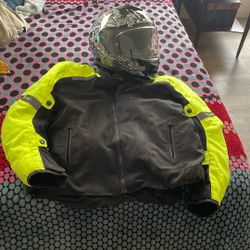 Helmet And Jacket