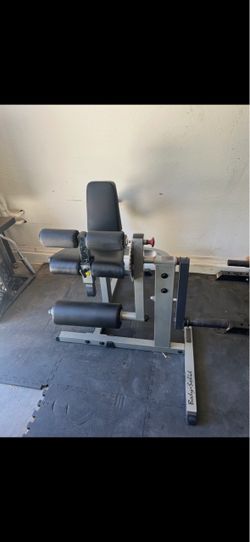 Home gym leg extension/ curl machine
