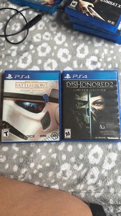 PS4 Star Wars Battlefront Deluxe & Dishonored 2 Limited Edition