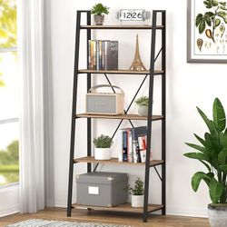 Shelving Unit And Matching End Tables