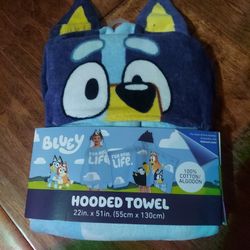 Bluey🦮  Hooded Towel