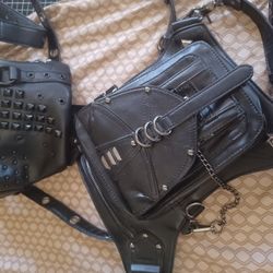 Tactical Leather/Faux Leather Fanny Packs