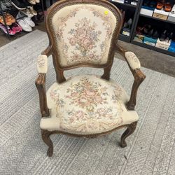 Louis XV * Chair* Rare Antique *
