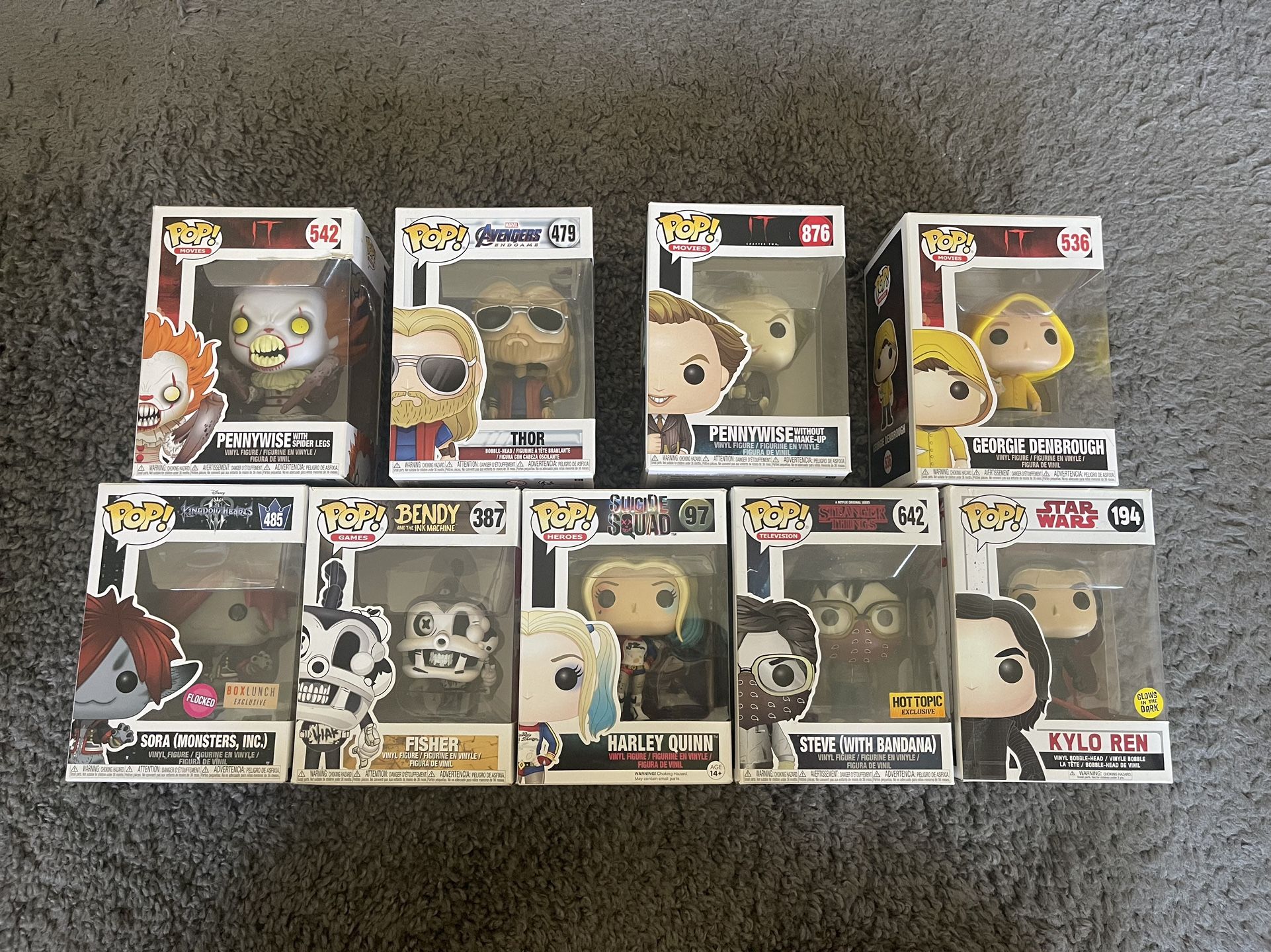 Funko Pops Lots
