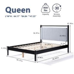 Brand new queen size bed frame