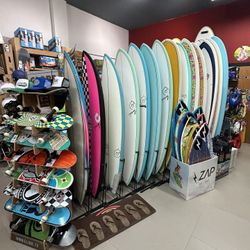 New 6-3, 6-6, 6-8, 7-2, Surfboards At Catch A Wave Surf Shop