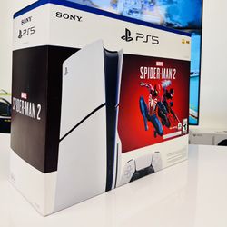 Play Station 5 W/ Spider-Man-2 Game 
