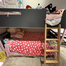 Bunk Bed Twin Size With One Mattress 
