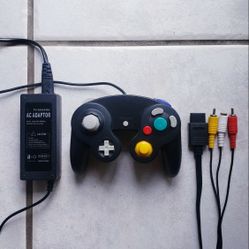 Nintendo Gamecube Controller Power Video Cord Cable 
