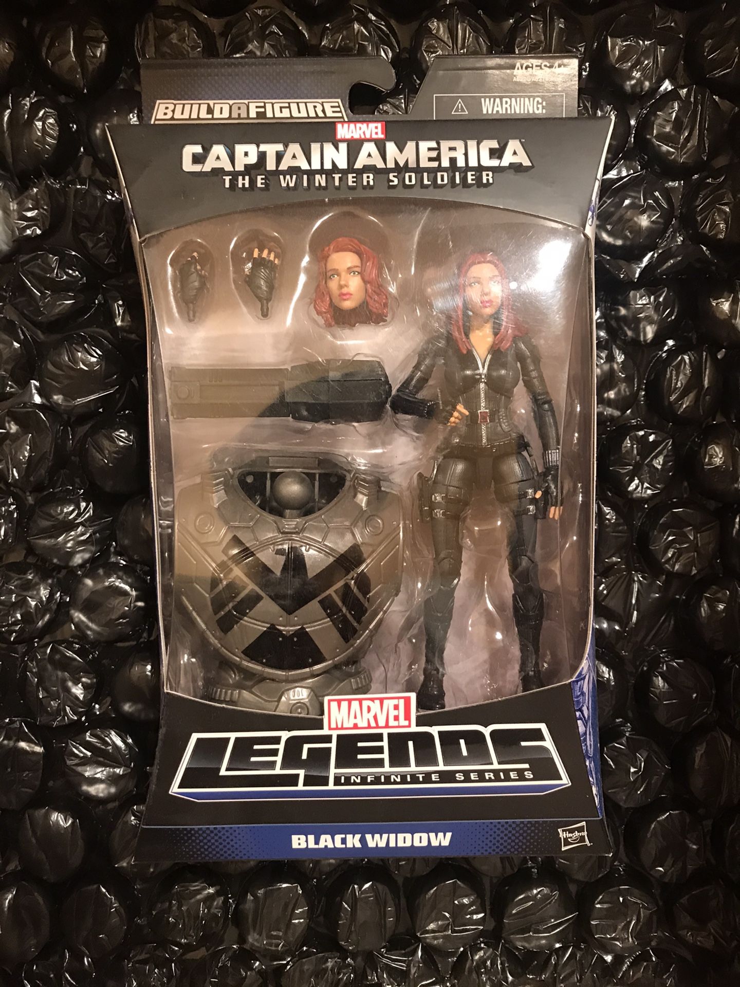 Marvel legends Black widow Mandroid wave Captain America the winter soldier.