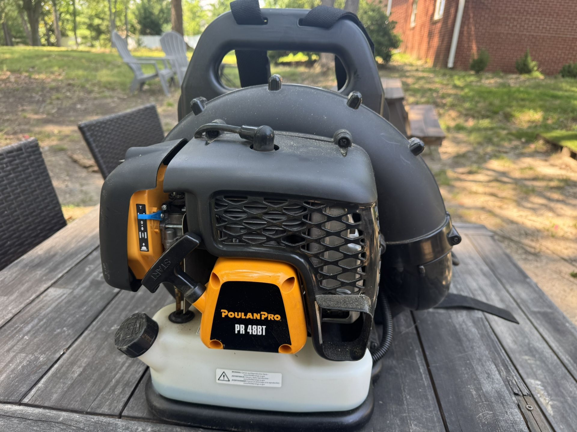 Poulan Pro Back Leaf Blower