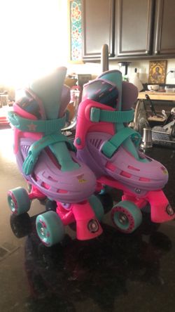 Girls roller stakes