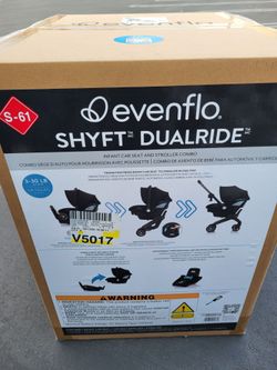 EVENFLO SHYFT DUALRIDE Carseat Stroller Combo