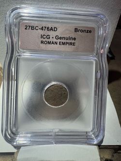 Authentic Roman Empire Bronze Coin (27 BC – 476 AD) – ICG Certified Genuine