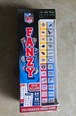 NFL TENZI Dice Game chiefs