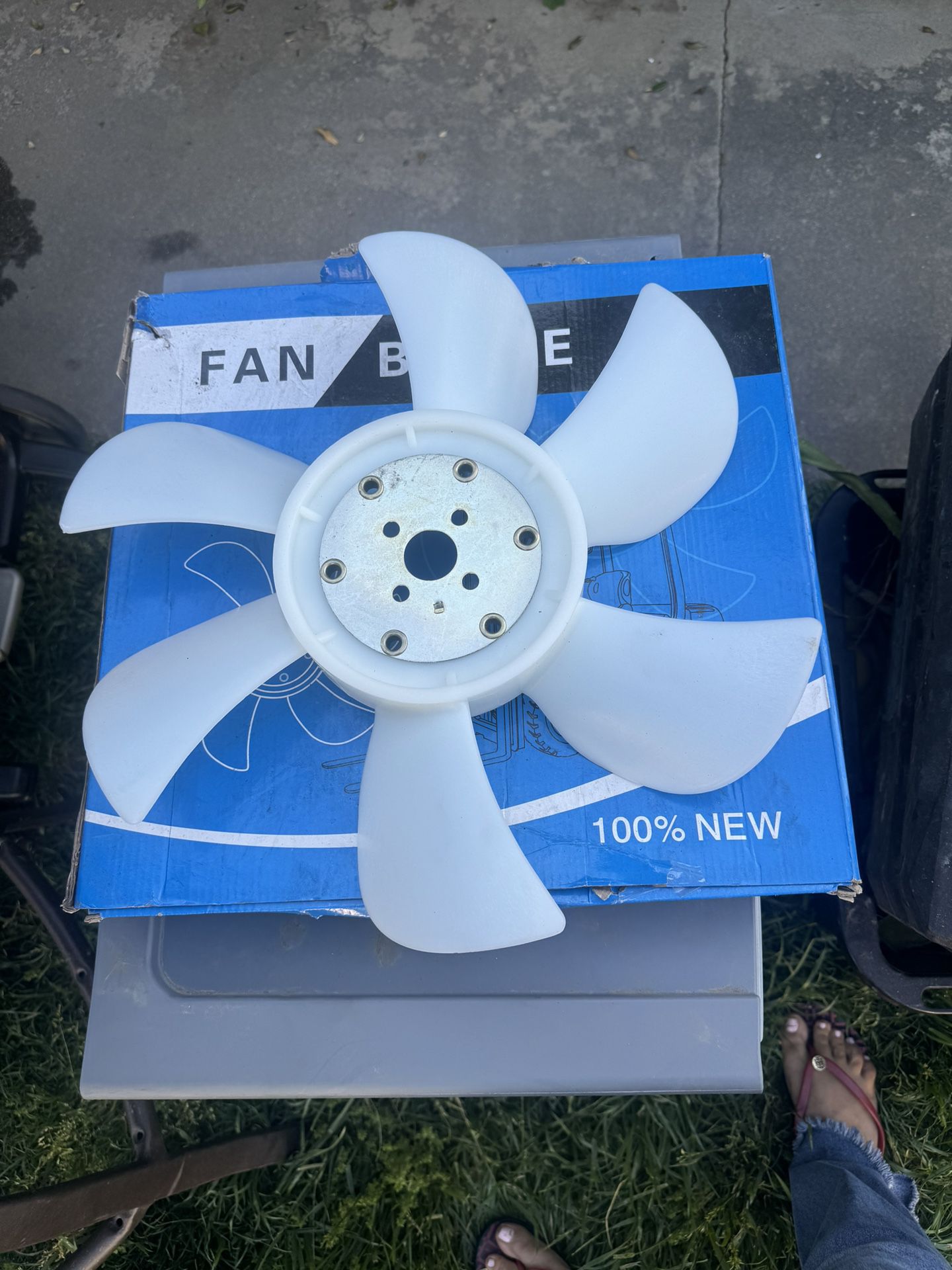 Forklift Fan Blade Replace 