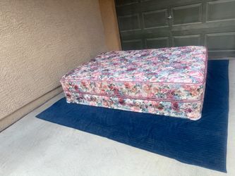 Full Sized Bed Mattress & Box Spring - Delivery Offered