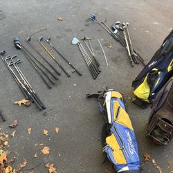 Left Handed Gold Clubs