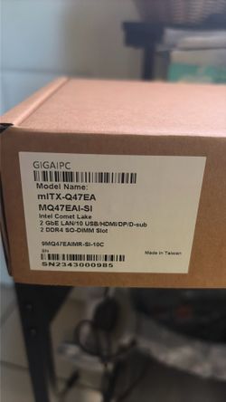GIGAIPC motherboard NEW!