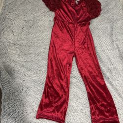 Red Jumpsuit Size 6 