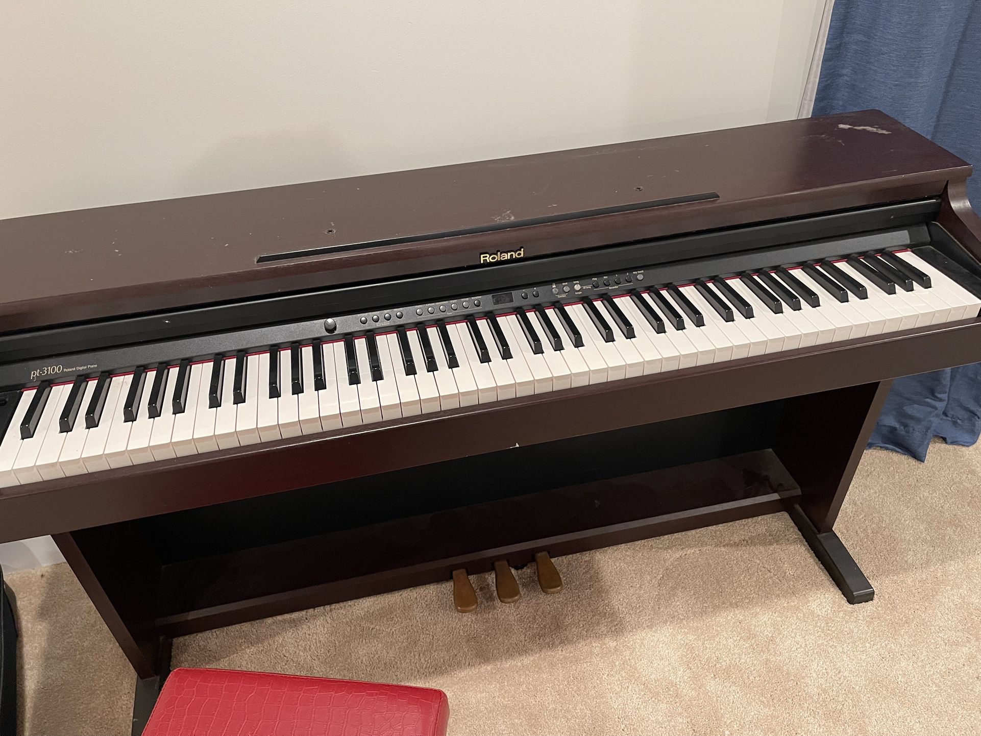 Weighted 88 Key Piano With Recording And Speaker