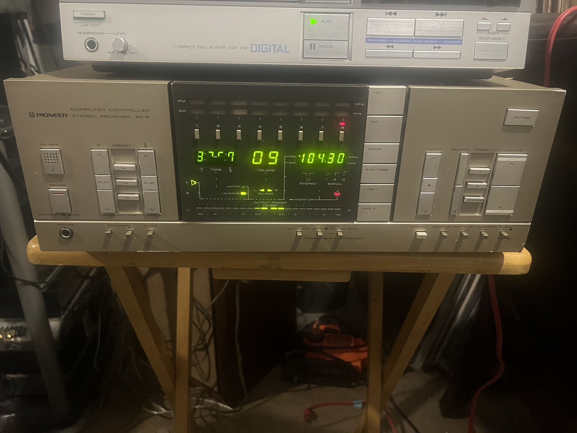 Rare Pioneer SX-9 .125 WPC